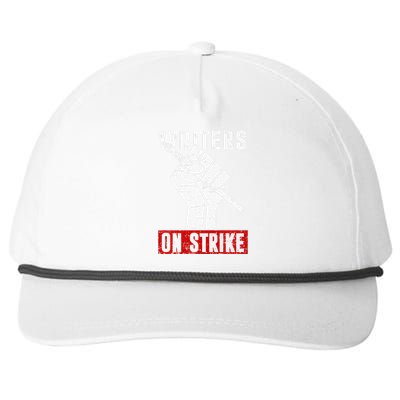 Writers Guild Of America On Strike Anti AI Chatbots WGA Snapback Five-Panel Rope Hat