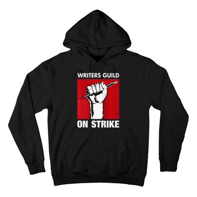 Writers Guild Of America On Strike Anti AI Chatbots WGA Hoodie