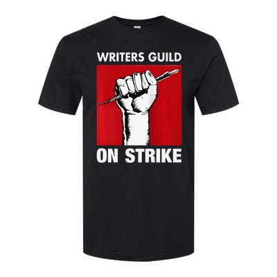 Writers Guild Of America On Strike Anti AI Chatbots WGA Softstyle CVC T-Shirt