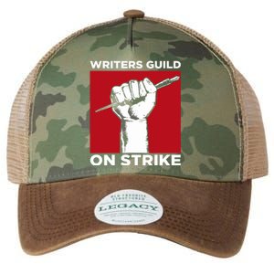 Writers Guild Of America On Strike Legacy Tie Dye Trucker Hat