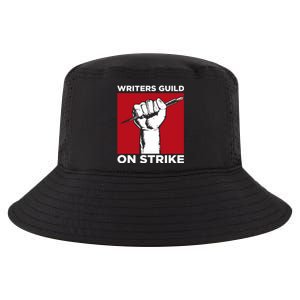 Writers Guild Of America On Strike Cool Comfort Performance Bucket Hat