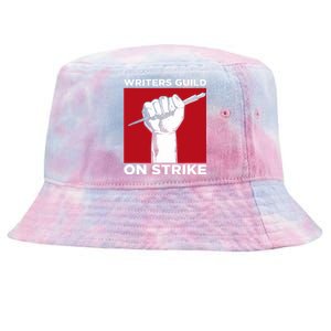 Writers Guild Of America On Strike Tie-Dyed Bucket Hat