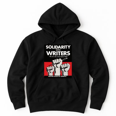 Writers Guild Of America On Strike Anti AI Chatbots WGA Hoodie