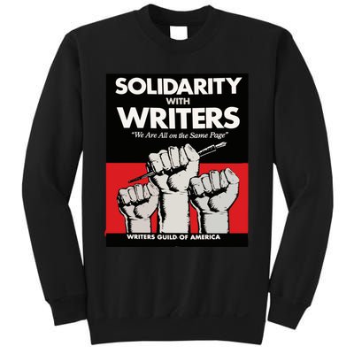 Writers Guild Of America On Strike Anti AI Chatbots WGA Sweatshirt