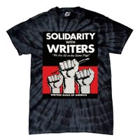 Writers Guild Of America On Strike Anti AI Chatbots WGA Tie-Dye T-Shirt