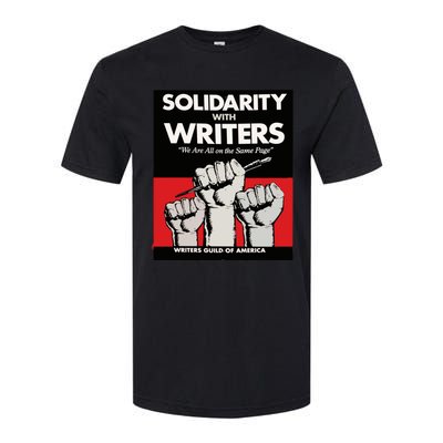 Writers Guild Of America On Strike Anti AI Chatbots WGA Softstyle CVC T-Shirt