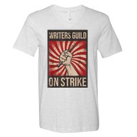 Writers Guild Of America On Strike Anti Ai Chatbots WGA V-Neck T-Shirt