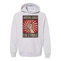 Writers Guild Of America On Strike Anti Ai Chatbots WGA Premium Hoodie