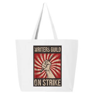 Writers Guild Of America On Strike Anti Ai Chatbots WGA 25L Jumbo Tote