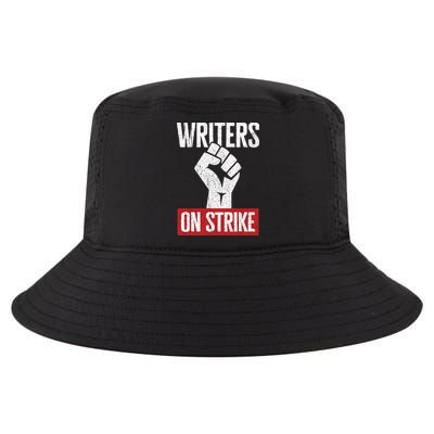 Writers Guild Of America On Strike Anti AI Chatbots WGA Cool Comfort Performance Bucket Hat