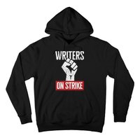 Writers Guild Of America On Strike Anti AI Chatbots WGA Hoodie