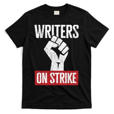 Writers Guild Of America On Strike Anti AI Chatbots WGA T-Shirt
