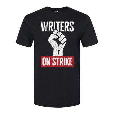 Writers Guild Of America On Strike Anti AI Chatbots WGA Softstyle CVC T-Shirt