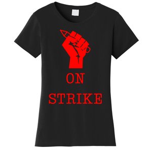 Writers Guild Of America On Strike Anti AI Chatbots WGA Women's T-Shirt