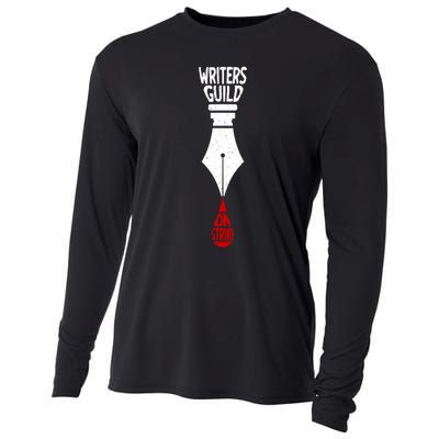 Writers Guild Of America Strike Spread Writing Stories WGA Cooling Performance Long Sleeve Crew