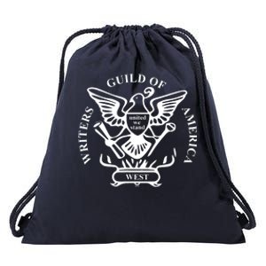 Writers Guild Of America Drawstring Bag