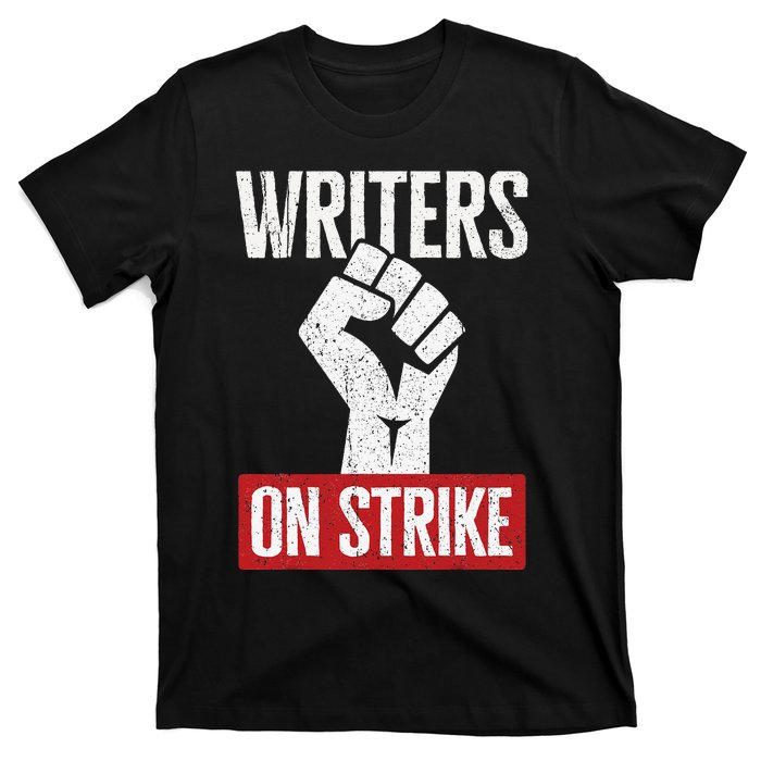 Writers Guild Of America On Strike Anti AI Chatbots WGA T-Shirt