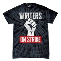 Writers Guild Of America On Strike Anti AI Chatbots WGA Tie-Dye T-Shirt