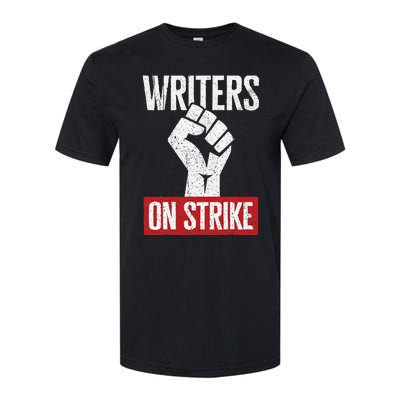 Writers Guild Of America On Strike Anti AI Chatbots WGA Softstyle CVC T-Shirt