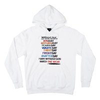 Without God Our Week Would Be Sinday Mournday Tearsday Hoodie