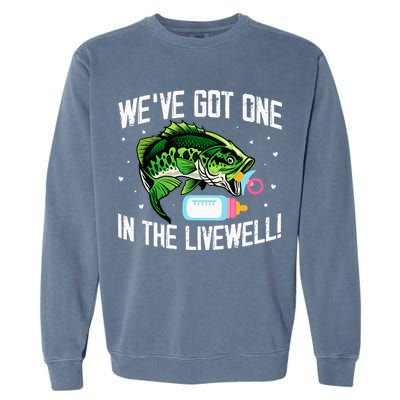 We've Got One In The Livewell Pregnancy Announcement Garment-Dyed Sweatshirt