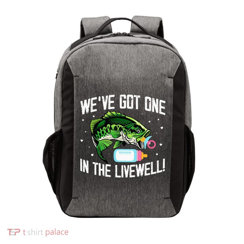 We've Got One In The Livewell Pregnancy Announcement Vector Backpack