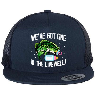 We've Got One In The Livewell Pregnancy Announcement Flat Bill Trucker Hat