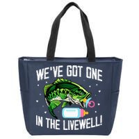 We've Got One In The Livewell Pregnancy Announcement Zip Tote Bag
