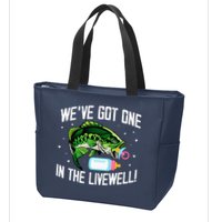 We've Got One In The Livewell Pregnancy Announcement Zip Tote Bag