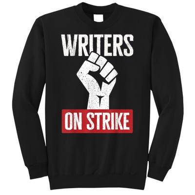 WGA Writers Guild Of America On Strike Sweatshirt