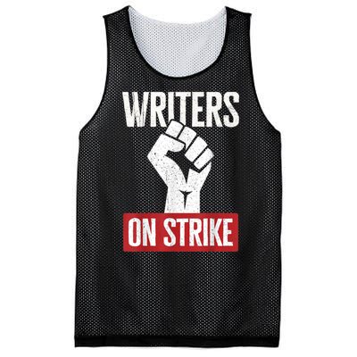 WGA Writers Guild Of America On Strike Mesh Reversible Basketball Jersey Tank