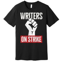 WGA Writers Guild Of America On Strike Premium T-Shirt