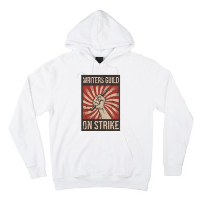 Writers Guild Of America On Strike Anti Ai Chatbots WGA Hoodie