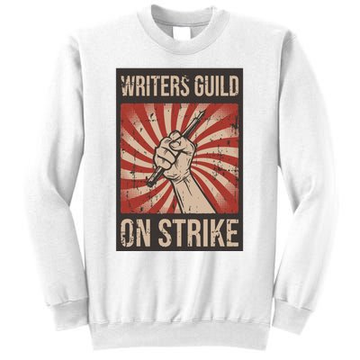 Writers Guild Of America On Strike Anti Ai Chatbots WGA Sweatshirt