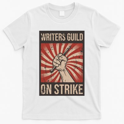 Writers Guild Of America On Strike Anti Ai Chatbots WGA T-Shirt