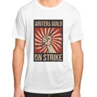 Writers Guild Of America On Strike Anti Ai Chatbots WGA Adult ChromaSoft Performance T-Shirt