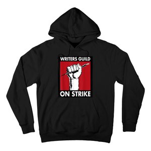 WGA Writers Guild Of America On Strike Hoodie