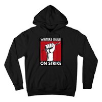 WGA Writers Guild Of America On Strike Hoodie