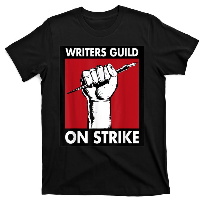 WGA Writers Guild Of America On Strike T-Shirt