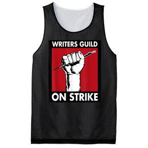 WGA Writers Guild Of America On Strike Mesh Reversible Basketball Jersey Tank