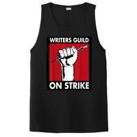 WGA Writers Guild Of America On Strike PosiCharge Competitor Tank