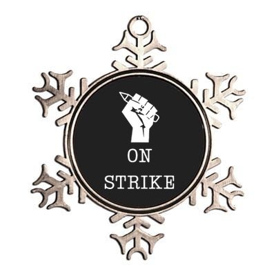 Writers Guild Of America Strike Spread Writing Stories WGA Metallic Star Ornament