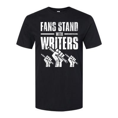 WGA Writers Guild Of America On Strike Premium Softstyle CVC T-Shirt