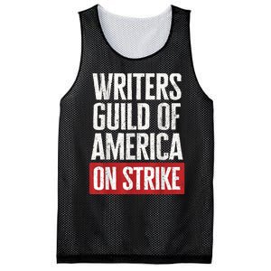 WGA Writers Guild Of America On Strike Mesh Reversible Basketball Jersey Tank