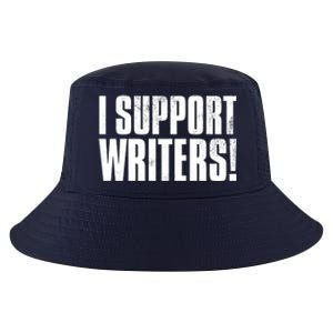 WGA Writers Guild Of America On Strike Cool Comfort Performance Bucket Hat