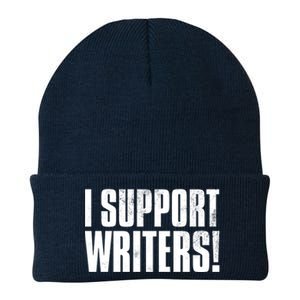 WGA Writers Guild Of America On Strike Knit Cap Winter Beanie