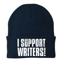 WGA Writers Guild Of America On Strike Knit Cap Winter Beanie