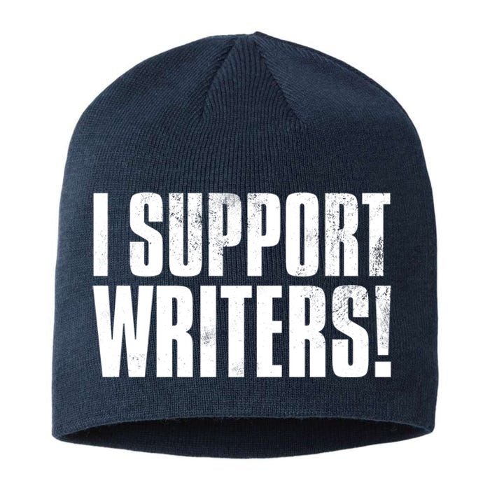 WGA Writers Guild Of America On Strike Sustainable Beanie