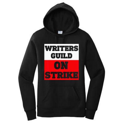 Writers Guild ON STRIKE Women's Pullover Hoodie