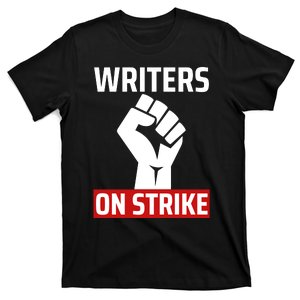 Writers Guild Of America On Strike Anti AI Chatbots WGA T-Shirt